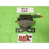 ราคา ท้ายสั้น KLX230 โครงเหล็กหนา 1 2 mm แบบใส่ไฟตาแมว ไฟท้ายแต่ง klx230 (9357224497)