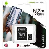 ราคา การ์ดหน่วยความจำ Kingston SDCS2 Canvas Select Plus ความจุ 32GB 64GB 128GB 256GB 512GB Class 10 UHS I U1 MicroSDHC MicroSDXC Card 100MB s (20923904362)