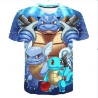 ราคา ใหม่ เสื้อยืดแขนสั้น พิมพ์ลายการ์ตูนโปเกม่อน ปิกาจู 3D แฟชั่นฤดูร้อน สําหรับเด็กผู้ชาย และเด็กผู้หญิง (16400776266)