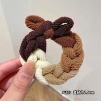 ราคา หมวกสายรัดยางผู้หญิงแบบเรียบยางรัดผมลูกบอลเชือกเชือกรัดผมยางรัดผมแบบผูกเปียเชือกรัดผมยืดหยุ่นสูงและทนทานใหม่2023 (21173700182)