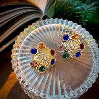 ราคา ชุดต่างหูดีไซน์ต่างหูเม็ดกลมสไตล์ต่างหูสไตล์จีนโบราณชุดต่างหูเงินประกอบวรรณกรรมพร้อมดอกไม้เพชรต่างหูโบราณทันสมัย (18592658993)