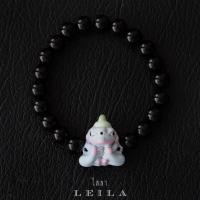 ราคา Leila Amulets พญากบบัวบังใบ Baby Leila Collection พร้อมกำไลหินฟรีตามรูป (19495137229)