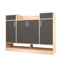 ราคา SHOP NBL ตู้เก็บรองเท้า HAVANA 120 Cm MODEL WS 124 ดีไซน์สวยหรู สไตล์เกาหลี 4 บานเปิดล่าง 2 บานเปิดบน สินค้ายอดนิยม แข็งแรงทนทาน ขนาด 120x35x90 Cm (14905662902)