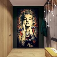 ราคา ผ้าใบวาดภาพ Marilyn Monroe ศิลปะผนังสมัยใหม่โปสเตอร์และพิมพ์ภาพวาดรูปภาพติดผนังสำหรับห้องนั่งเล่นในบ้านตกแต่ง (9698779254)