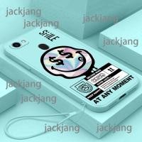 ราคา เคส OPPO F7 A3เคสซิลิโคนซิลิโคนโทรศัพท์เคสโทรศัพท์ TPU การออกแบบลวดลายยิ้มเรียบง่ายพร้อมสายคล้องแบบเดียวกัน (20658474443)