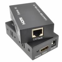 ราคา hdmi extender 60m ใช้ สาย lan cat 5e 6 ต่อยาวได้ถึง 60m รุ่นใหม่ (14631737)