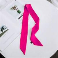 ราคา กระเป๋าผ้าพันคอผ้าพันคอผ้าไหมซาตินสีทึบยาว100ซม ผ้าพันคอริบบิ้นเล็กเนคไทผ้าผูกคอเครื่องประดับผมผูกคอ (21028353730)