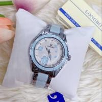 ราคา นาฬิกาข้อมือผู้หญิง แบรนด์แท้ LONGBO ดีไซน์เรียบหรู หน้าปัด 39 มม พร้อมส่ง (20699222584)