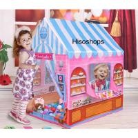 ราคา เต็นท์เจ้าหญิง เต้นท์ร้านขายของ บ้านบอล สีชมพู งานสวยน่ารัก (20682232881)