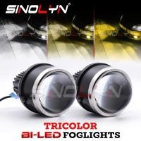 ราคา Sinolyn 3นิ้ว4300K 3000K 5500K Bi ไฟตัดหมอก LED Universal Fog เลนส์ไฟ LED รถโปรเจคเตอร์เลนส์ขับรถโคมไฟ Rfit (20424184501)