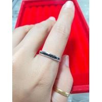 ราคา แหวนเงินแท้นิลแท้เงินแท้ 92 5 ชุบทองคำขาว (19428340781)