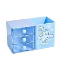 ราคา GONUUWGL มินิมินิ คาวาอิ สำหรับนักเรียน Cinnamoroll คุโรมิ มายเมโลดี้ ลิ้นชักเดสก์ท็อป กล่องจัดระเบียบของ กล่องเครื่องประดับอัญมณี ที่ใส่ปากกา (19426637693)