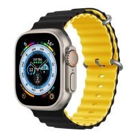 ราคา สายนาฬิกาข้อมือซิลิโคน สําหรับ apple watch ultra 2 49mm Ocean strap silicone bracelet สายแอปเปิ้ลวอช iWatch Serie 9 8 7 6 5 4 3 se 2 สาย 41mm 45mm 44mm 40mm 38MM 42MM band (17122743962)