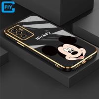 ราคา สำหรับ Vivo V23e V5 V9 V15 V19 V17นีโอ V20 V23 V15โปร V20 V25 Pro V27 Pro V29 Pro V29Eเคสรูปการ์ตูนเคสมือถือชุบโลหะกันกระแทกสองส่วนมิกกี้และมินนี่ (20582196094)