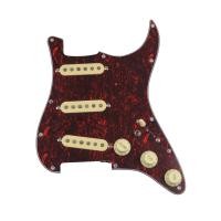 ราคา KR Pickups Guitar Alnico 5 Pickups SSS Single Coils Pickups Loaded Pickguard Guitar Electric (20147946879)