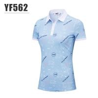 ราคา PGM เสื้อกอล์ฟแขนสั้นมีปกสำหรับเสื้อเชิ้ตโปโลสตรีผู้หญิงเสื้อยืดกีฬาเสื้อผู้หญิงชุดตีกอล์ฟเสื้อ YF562ผู้หญิง (19393582966)