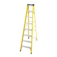 ราคา พร้อมส่ง บันไดไฟเบอร์กลาส LITE FG307 8 ขั้น สีดำ เหลือง FIBERGLASS LADDER LITE FG307 8 STEP BLACK YELLOW โปรโมชัน บันได ราคาถูก (18938929111)