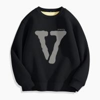 ราคา ASRV เสื้อฮู้ดชาย เสื้อมีฮู้ดผู้ชาย hoodie เสื้อกันหนาว ผู้ชาย เสื้อสเวตเตอร์สำหรับผู้ชายเสื้อสเวตเชิ้ตอเมริกาแบบย้อนยุคพิมพ์ลายตัวอักษรผ้ากำมะหยี่หนาเสื้อคอกลมลำลองทรงหลวม (21238070805)