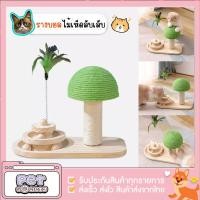 ราคา SHOPROOM ʕ ᴥ ʔ พร้อมส่งมีปลายทาง รางบอลไม้เห็ดลับเล็บ ฝนเล็บแมว ที่ลับเล็บแมว ของเล่นแมว แผ่นลับเล็บแมว ลับเล็บแมว รางบอลแมว (12615268539)