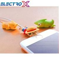 ราคา ตัวถนอมสายชาร์จ USB รูปการ์ตูนสัตว์ ป้องกันสายขาด คละลาย BY ELECTRO X STORE (11450338368)