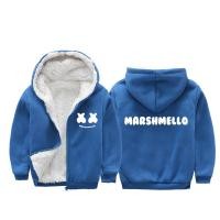 ราคา DJ Marshmello เสื้อแจ็คเก็ตขนแกะสำหรับวัยรุ่นชายหญิงเสื้อแจ็คเก็ตเสื้อขนแกะปะการังมีฮู้ดหนามีซิป0281 0000 (17047867489)