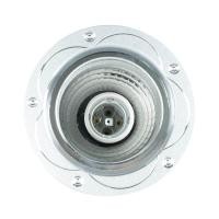 ราคา FINEXT โคมไฟดาวน์ไลท์ แบบฝัง หน้ากลม คิ้วเงิน 3 5 นิ้ว (338375924)