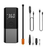 ราคา 1Set Car Air Pump Portable Mini Self Propelled Electric Tire Pump Air Pump Handheld Dual Bicycle Tire Car Air Pump Black (20535024731)