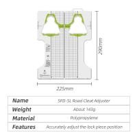 ราคา WEST BIKING Spd keo mtb คลีทจักรยานอุปกรณ์ปรับล็อครองเท้าสำหรับปั่นจักรยานรองเท้าปั่นจักรยานอะแดปเตอร์ออกแบบตามหลักสรีรศาสตร์ปรับคลีท (19828533023)