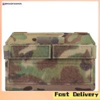 ราคา Broadfashion Outdoor Map Holder Smartphone Case Utility Kaudura Holder Vest Plate Front Panel Belt Tactical MOLLE Pouch (21079983446)