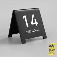 ราคา WHPH shop ป้ายเลขโต๊ะ ป้ายตั้งโต๊ะ ป้ายเบอร์โต๊ะ ร้านอาหาร ร้านกาแฟ คุณภาพงานส่งออก (21258461085)