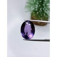 ราคา ธนาภรณ์ GSH00584 พลอยอเมทิสต์ Amethyst 18 50 กะรัต สีม่วงพลอยแท้100 (20297527653)