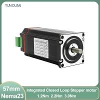 ราคา Nema23 Motor Driver All in one Integrated Closed Loop Stepper Motor with Encoder Hybrid Servo Motor 24VDC for Semiconductor Electric Motors (19723170342)