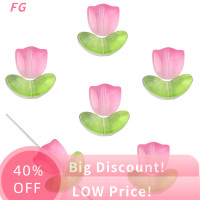 ราคา Lowest price FG ลูกปัดดอกไม้ดอกทิวลิป10ชุดลูกปัดดอกไม้หลากสีลูกปัดหลากสีลูกปัดหลวมสำหรับกำไลข้อมือแบบทำมือเครื่องประดับ (20464071854)