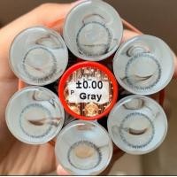 ราคา คอนแทคเลนส์ แต่งหน้า เจ้าสาว รุ่น Jewel 3 tone มีสีเทา ตาล Gray Brown ค่าสายตา 0 00 7 50 (18888195162)