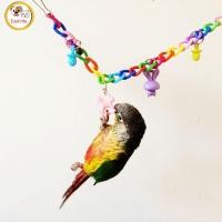 ราคา ของเล่นแบบปีนป่ายของเล่นชิงช้าสำหรับกรงนกนกแก้วของเล่นนกสีสันสดใสสำหรับของเล่นนกนกเลิฟเบิร์ดขนาด35ซม (20315874231)