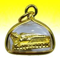 ราคา มาใหม่ ขายดี ตรงปก ส่งไว เชิญบูชา จี้พระประจำวันเกิด องค์ลอย วันอังคาร ปางไสยาสน์ สีทอง เลี่ยมกรอบทองผ่าหวาย By SINNATDAKIT (7614266374)