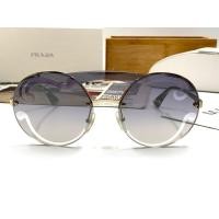 ราคา PRADA แว่นตากันแดด รุ่น SPR65T ZVN Silver (21386942741)