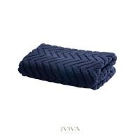 ราคา Jviva ผ้าขนหนูคอตตอน เช็ดหน้า 15x30 นิ้ว Cotton Towel Luxe Collection ลาย Chevron (21344367884)