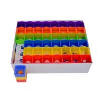 ราคา ชุดผงปืนบิลเลียดสำหรับทำความสะอาดผงยางกล่องใส่ผงเคสโทรศัพท์กันกระแทกผงช็อกโกแลตหลากสีสำหรับผงช็อกโกแลต (20352877701)