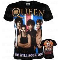 ราคา เสื้อวง QUEEN WeWillRockYou The ROXX ร็อค ไซส์ S M L 2023 (19766708868)