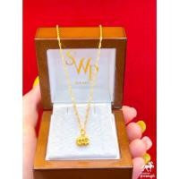 ราคา สร้อยคอเงินชุปทองแท้พร้อมจี้ 0 3 กรัม 4 แบบ ทองคำแท้ 96 5 น้ำหนักทอง 0 3 กรัม มีใบรับประกันสินค้า ขายได้ (19653186843)