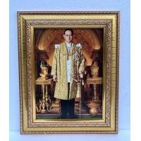 ราคา ภาพมงคล ใส่กรอบทองภาพเคลือบฟีล์มลามิเนตอย่างดีขนาดภาพ8x10 นิ้ว ขนาดรวมกรอบ12x14 นิ้ว สามารถแขวนได้ และมีขาตั้งกรอบรูปตั้งโต๊ะได้ด้วย (15270140825)