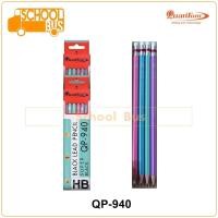 ราคา ดินสอดำ Quantum ควอนตั้ม QP 910 QP 920 QP 930 QP 940 Black lead pencil ดินสอ ดินสอไม้ HB 2B 910 920 930 940 (2835760602)