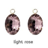 ราคา IMAGIE ต่างหูคริสตัล SWAROVSKI Oval14x10mm หลากสี (751714227)