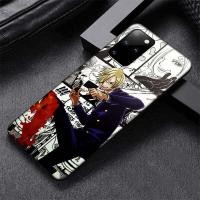 ราคา Casing หรับ iPhone 11 12 Mini X Xs XR Pro Max 6 6s 7 8 6 7 8 Plus 5 5s SE 2020 FLT109 One Piece sanji Pattern Phone เคสโทรศัพท์ อ่อนนุ่ม TPU Black ปก (19677137373)