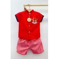 ราคา ชุดตรุษจีนเด็ก อาตี๋น้อย หล่อรับอังเปา ปัง ปัง ครับ (21260699271)