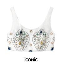 ราคา iCONiC DELICATE TOP 5890 เสื้อผญ ผ้าไหม พิมพ์ลาย เสื้อครอป เสื้อสั้น เสื้อแฟชั่น เสื้อแฟชั่นผญ เสื้อออกงาน เสื้อทำงาน เสื้อไฮโซ (19755730594)
