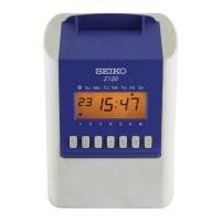 ราคา SEIKO เครื่องตอกบัตร Z 120 หน้าจอระบบดิจิตอล LED Back Light (10378660933)