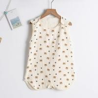 ราคา ถุงผ้าคอตตอนแขนกุดนุ่มพิมพ์ลายสัตว์แฟชั่นฤดูร้อนถุงนอนสำหรับทารกแรกเกิด (21152094211)