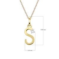 ราคา Gemondo จี้ทองคำแท้ 9 กะรัต 9K ตัวอักษร A B C D E F H J K M N O P R S T V W Y Z ประดับเพชรแท้ หรือ พลอยแท้ จี้ทองคำ จี้ทองแท้ จี้พลอย จี้พลอยแท้ จี้เพชรแท้ (12419385635)